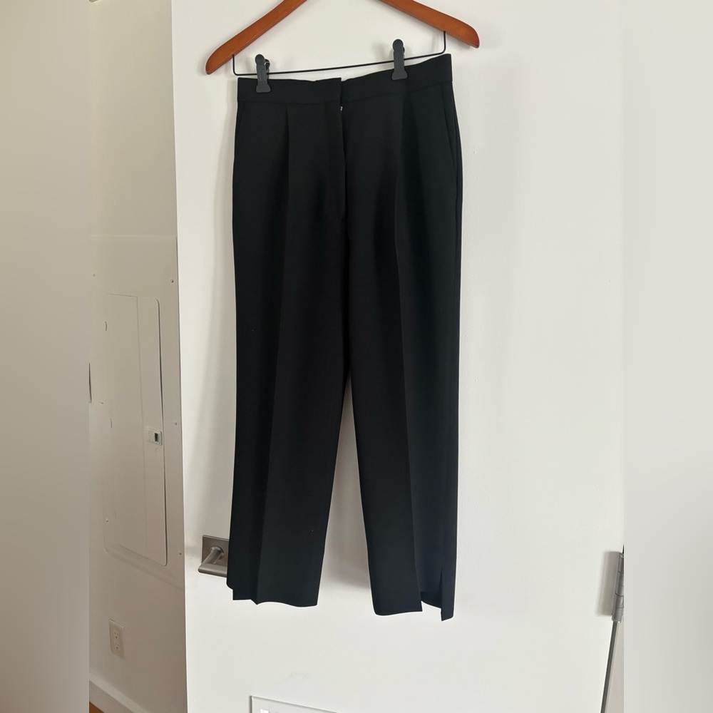 Acne Studios “Iris” Black Cropped Trousers